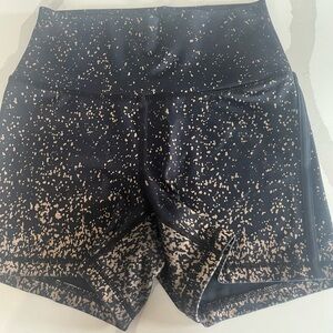 Women's Black and Gold Buffbunny Shorts